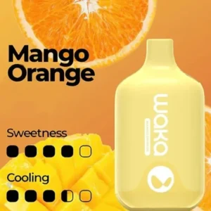 WAKA SMASH MANGO ORANGE – 6000 PUFFS