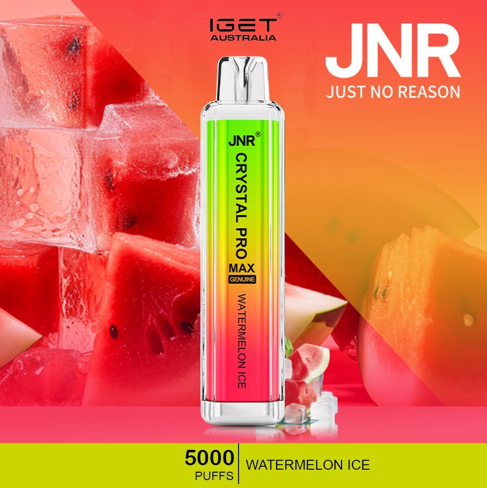 JNR CRYSTAL PRO MAX – WATERMELON ICE – 5000 PUFFS