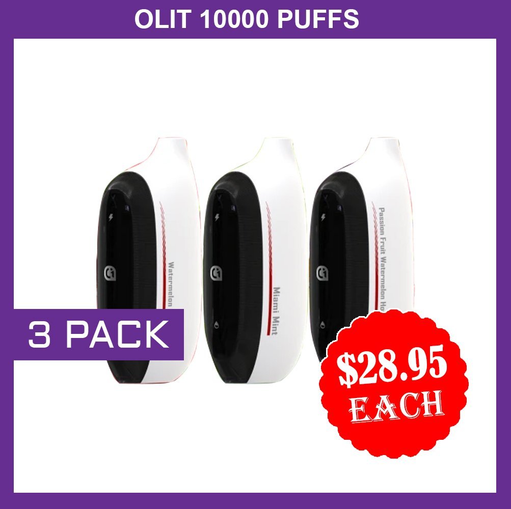 OLIT 10000 PUFFS – 3 PACK